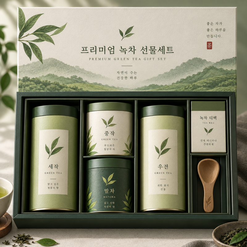 녹차 세트